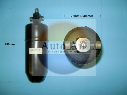 Auto Air Gloucester 31-9251 - Dryer, air conditioning car-mod.net