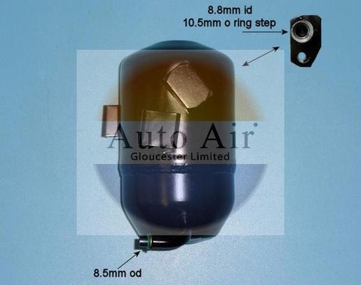 Auto Air Gloucester 31-0043 - Dryer, air conditioning car-mod.net
