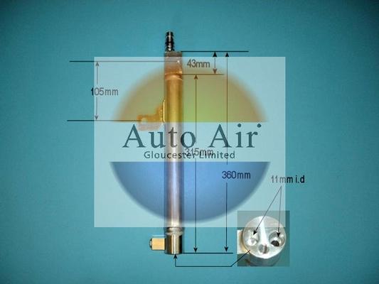 Auto Air Gloucester 31-0014 - Dryer, air conditioning car-mod.net