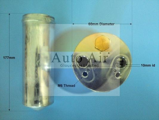 Auto Air Gloucester 31-1165 - Dryer, air conditioning car-mod.net