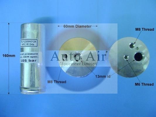 Auto Air Gloucester 31-1399 - Dryer, air conditioning car-mod.net