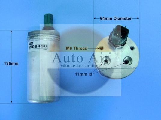Auto Air Gloucester 31-8031 - Dryer, air conditioning car-mod.net