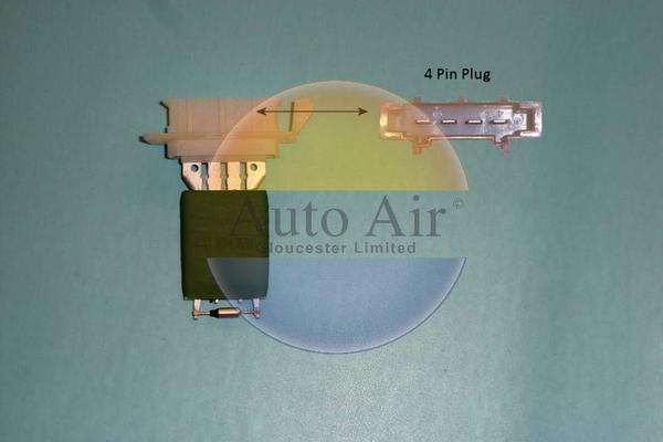 Auto Air Gloucester 20-0069 - Pre-resistor, blower car-mod.net