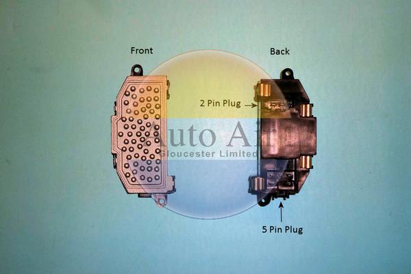 Auto Air Gloucester 20-0078 - Pre-resistor, blower car-mod.net