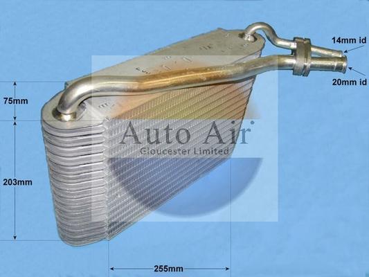 Auto Air Gloucester 21-5625 - Evaporator, air conditioning car-mod.net