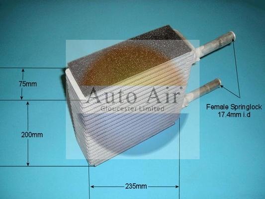 Auto Air Gloucester 21-6041 - Evaporator, air conditioning car-mod.net