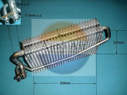 Auto Air Gloucester 21-0017 - Evaporator, air conditioning car-mod.net