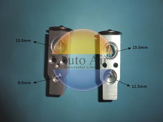 Auto Air Gloucester 22-5658 - Expansion Valve, air conditioning car-mod.net