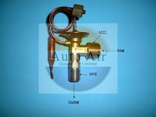 Auto Air Gloucester 22-8666 - Expansion Valve, air conditioning car-mod.net