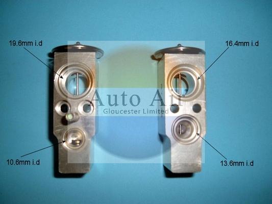 Auto Air Gloucester 22-1042 - Expansion Valve, air conditioning car-mod.net