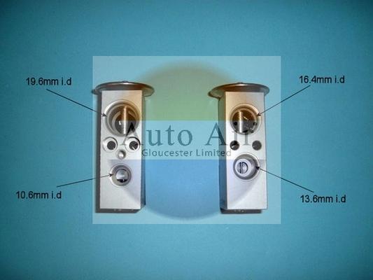 Auto Air Gloucester 22-1057 - Expansion Valve, air conditioning car-mod.net