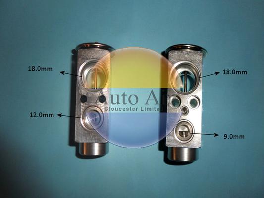 Auto Air Gloucester 22-1088 - Expansion Valve, air conditioning car-mod.net