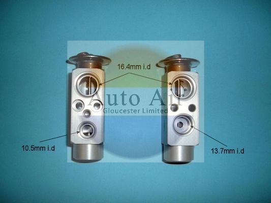 Auto Air Gloucester 22-8665 - Expansion Valve, air conditioning car-mod.net