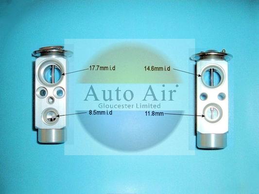 Auto Air Gloucester 22-8685 - Expansion Valve, air conditioning car-mod.net