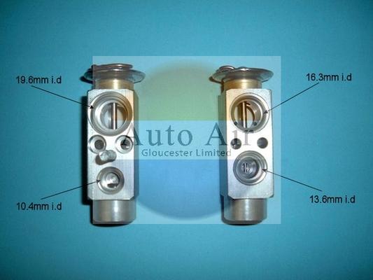 Auto Air Gloucester 22-8686 - Expansion Valve, air conditioning car-mod.net