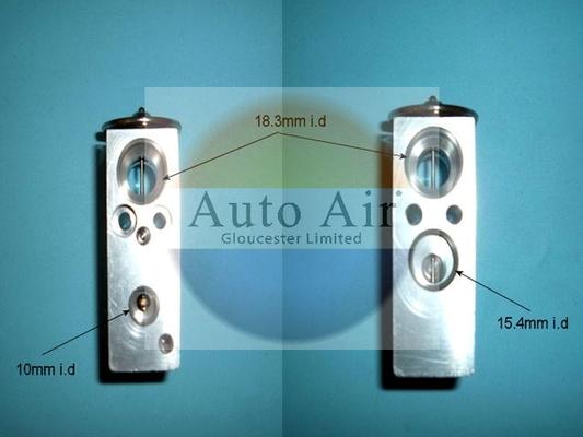 Auto Air Gloucester 22-8688 - Expansion Valve, air conditioning car-mod.net