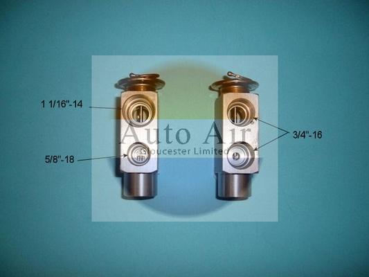 Auto Air Gloucester 22-8881 - Expansion Valve, air conditioning car-mod.net