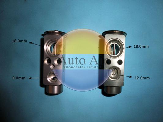 Auto Air Gloucester 22-2247 - Expansion Valve, air conditioning car-mod.net