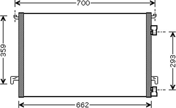 Autoclima 30311542 - Condenser, air conditioning car-mod.net