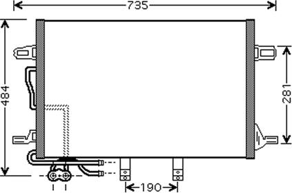 Autoclima 30311503CP - Condenser, air conditioning car-mod.net