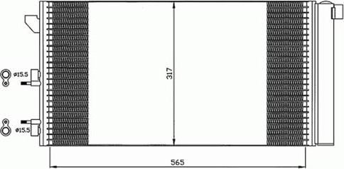 Autoclima 30311529 - Condenser, air conditioning car-mod.net