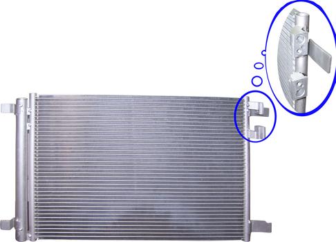 Autoclima 30311692CP - Condenser, air conditioning car-mod.net