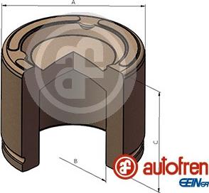 AUTOFREN SEINSA D025496 - Piston, brake caliper car-mod.net