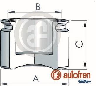 AUTOFREN SEINSA D025444 - Piston, brake caliper car-mod.net