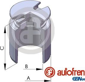AUTOFREN SEINSA D02554 - Piston, brake caliper car-mod.net