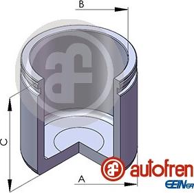 AUTOFREN SEINSA D02576 - Piston, brake caliper car-mod.net