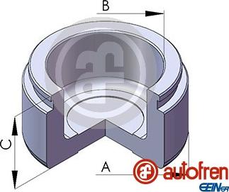 AUTOFREN SEINSA D025601 - Piston, brake caliper car-mod.net