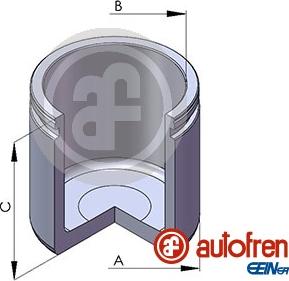 AUTOFREN SEINSA D025358 - Piston, brake caliper car-mod.net