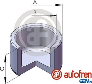 AUTOFREN SEINSA D025687 - Piston, brake caliper car-mod.net
