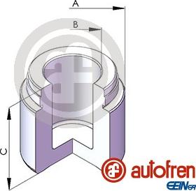 AUTOFREN SEINSA D025485 - Piston, brake caliper car-mod.net