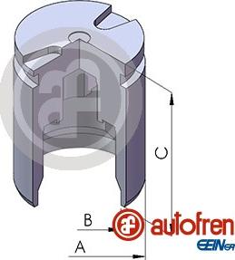 AUTOFREN SEINSA D02525 - Piston, brake caliper car-mod.net