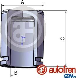 AUTOFREN SEINSA D025317 - Piston, brake caliper car-mod.net
