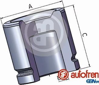 AUTOFREN SEINSA D025791 - Piston, brake caliper car-mod.net