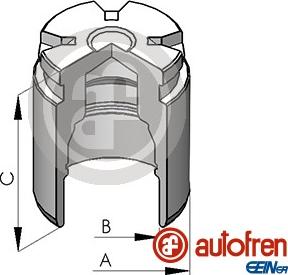 AUTOFREN SEINSA D02578 - Piston, brake caliper car-mod.net