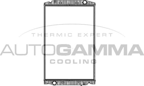 Autogamma 404416 - Radiator, engine cooling car-mod.net