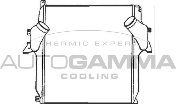 Autogamma 404386 - Intercooler, charger car-mod.net