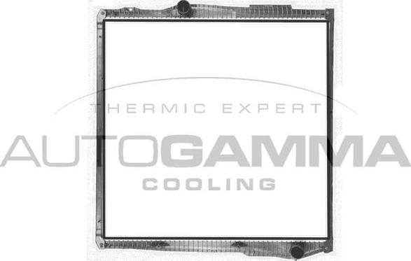 Autogamma 405490 - Radiator, engine cooling car-mod.net