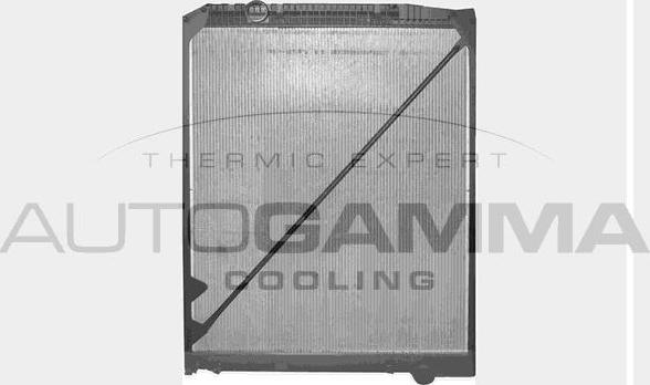 Autogamma 400816 - Radiator, engine cooling car-mod.net