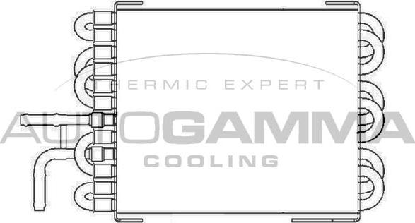 Autogamma 104177 - Radiator, engine cooling car-mod.net