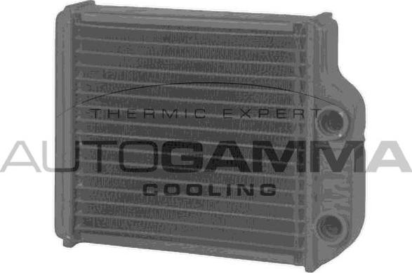 Autogamma 104891 - Heat Exchanger, interior heating car-mod.net