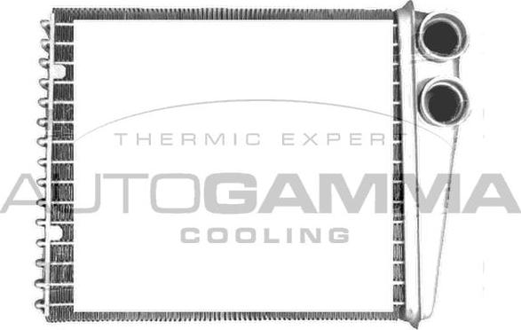 Autogamma 105328 - Heat Exchanger, interior heating car-mod.net