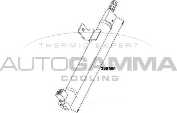 Autogamma 106477 - Dryer, air conditioning car-mod.net