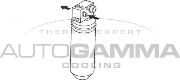 Autogamma 106068 - Dryer, air conditioning car-mod.net