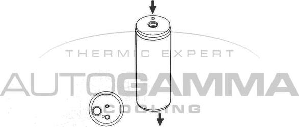 Autogamma 106174 - Dryer, air conditioning car-mod.net