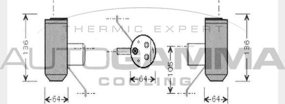 Autogamma 106394 - Dryer, air conditioning car-mod.net