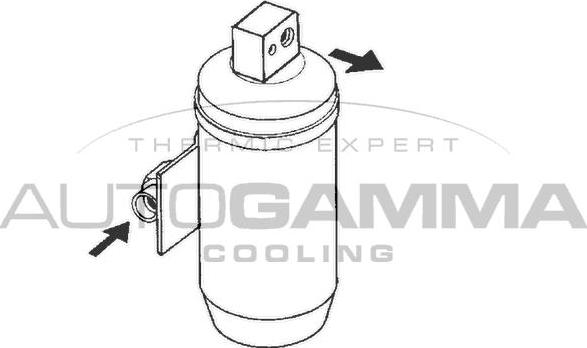 Autogamma 106253 - Dryer, air conditioning car-mod.net